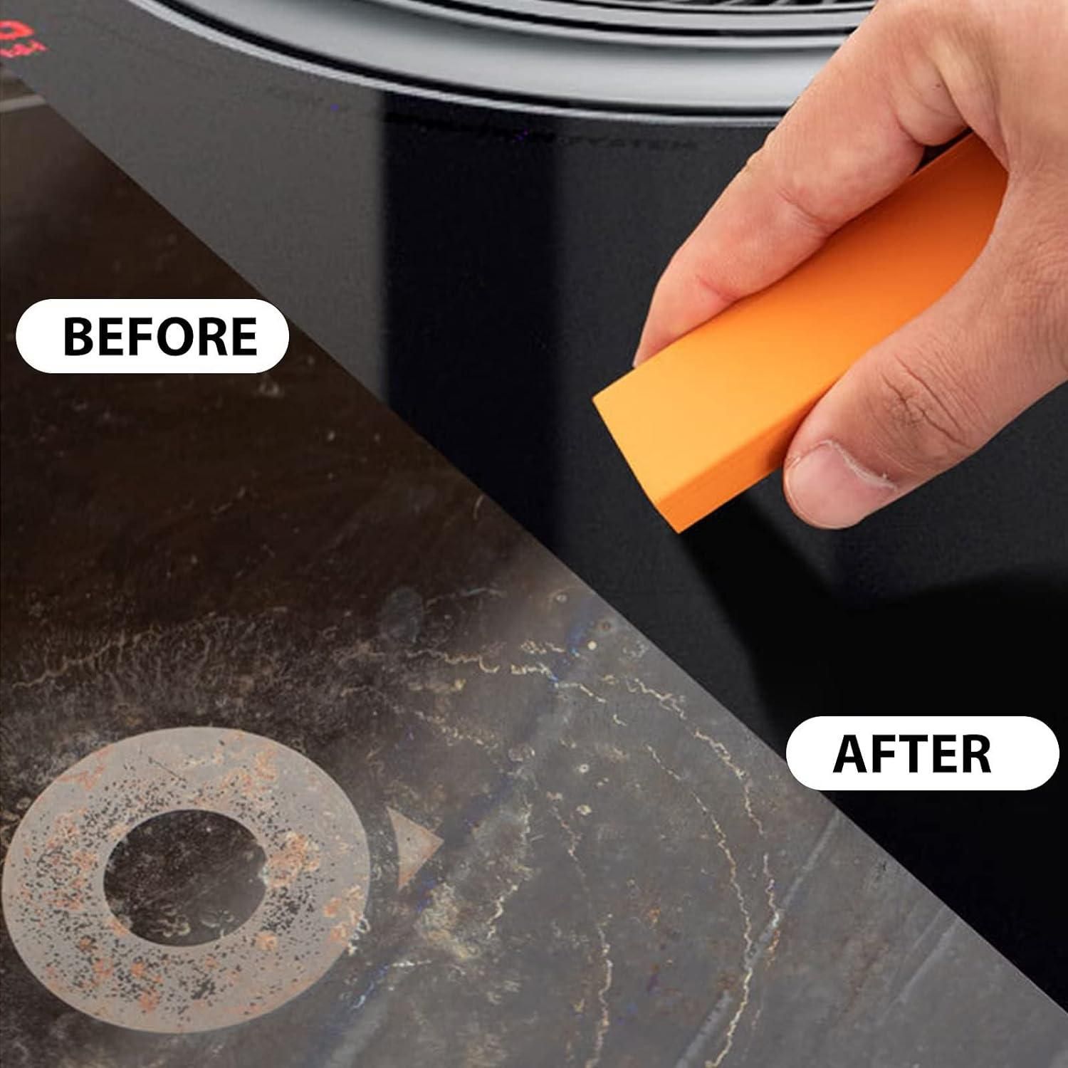 Rust Cleaning Easy Limescale Eraser Artifact, Stainless Steel Stains Eraser Decontamination Cleaner Eraser Rust Remover for Kitchen Home