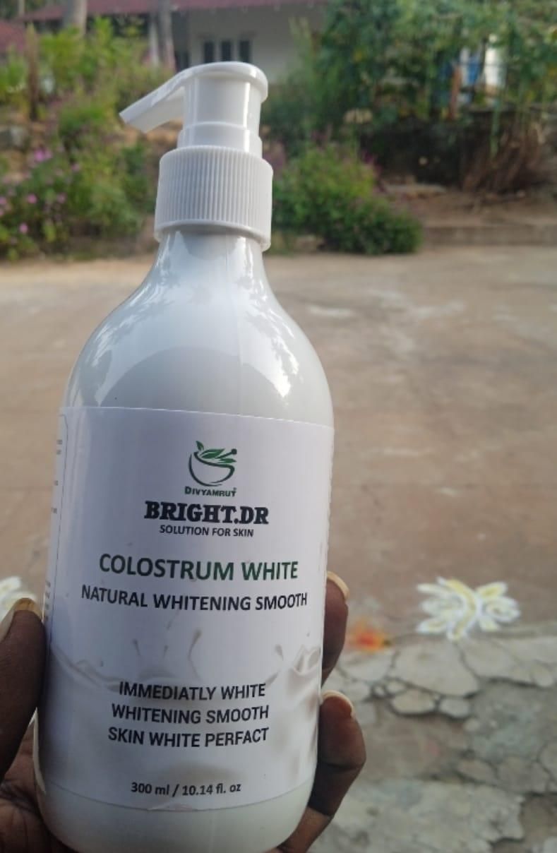 Colostrum White Natural White Smooth(Pack of 2)