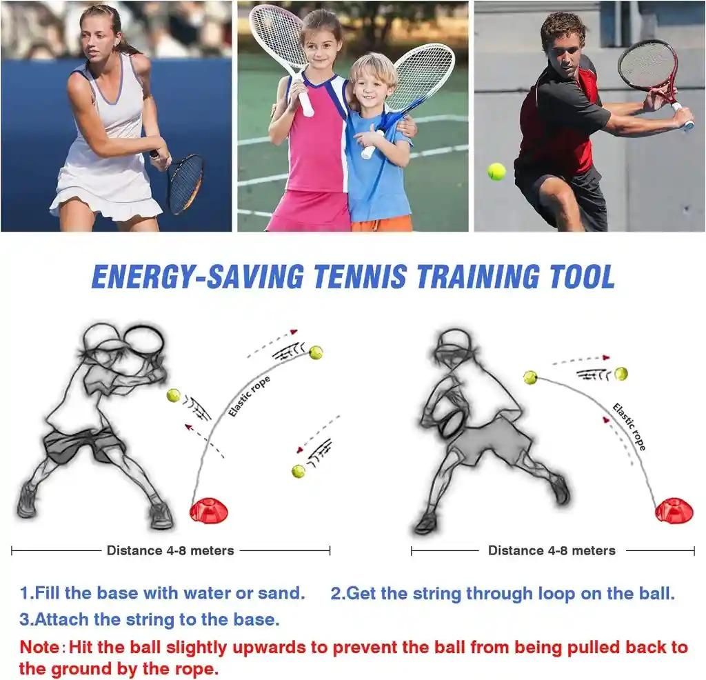 Solo Tennis Trainer Set